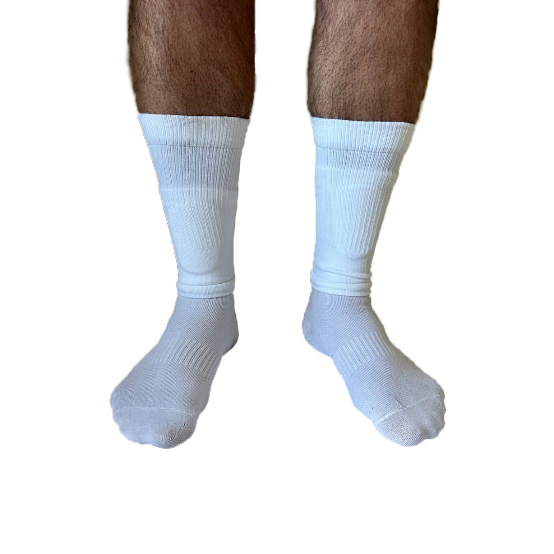 Гетри міні-обрізки “FC” (білий) MP2025-8003