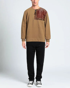 Толстовка CP Company Brown Fleece Blend Sweater 13CMSS264A00609M-318