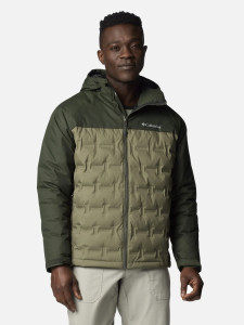 Куртка пухова Grand Trek™ III Down Hooded Jacket 2086111CLB-397 Columbia L (50-52) Хакі 2086111CLB-397
