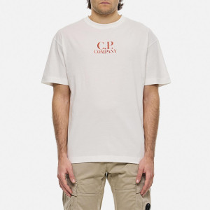 Футболка C.p. company 30/1 jersey logo t-shirt 18CMTS141A 005100W