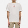 Футболка C.p. company 30/1 jersey logo t-shirt 18CMTS141A 005100W