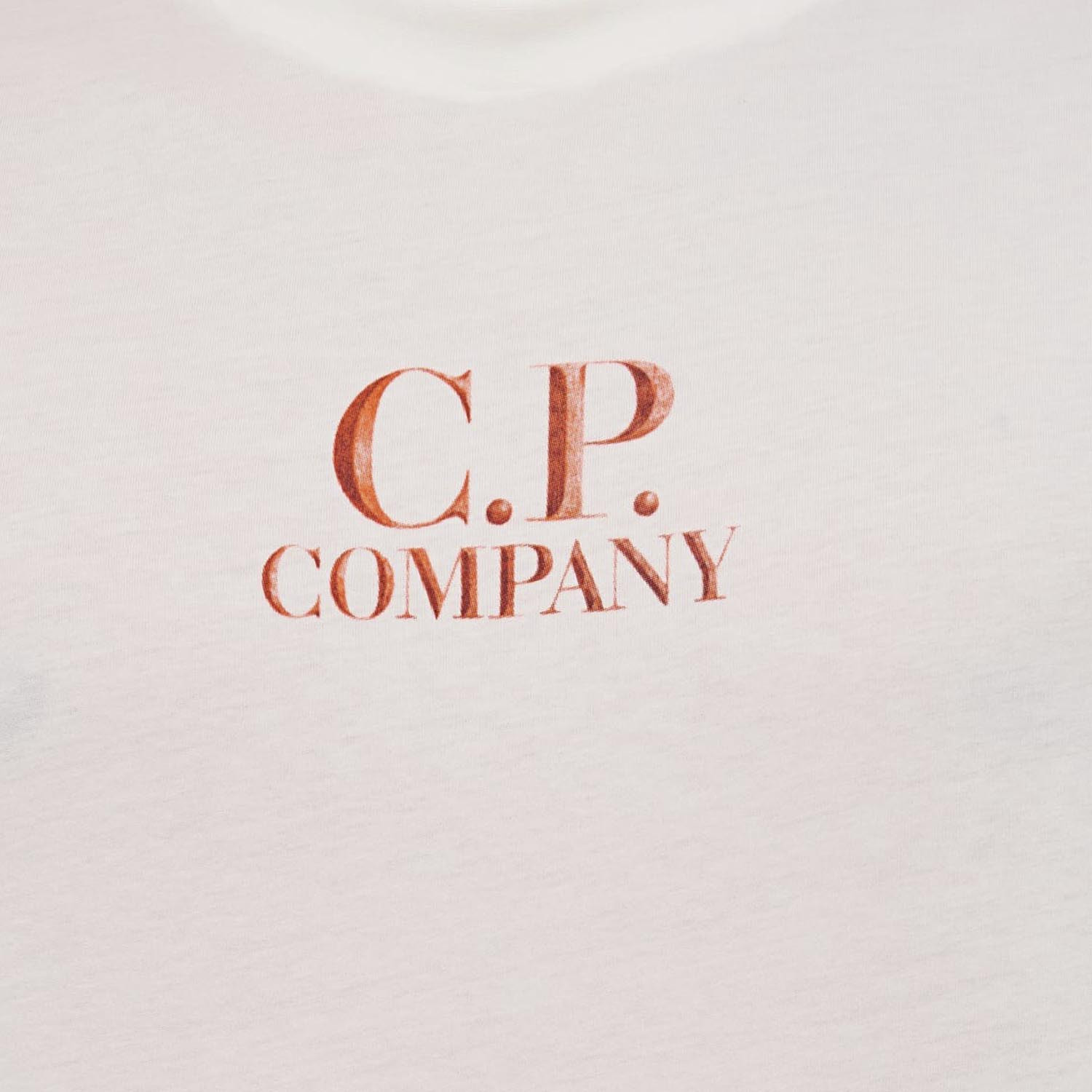 Футболка C.p. company 30/1 jersey logo t-shirt 18CMTS141A 005100W