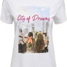 Футболка ONLNEW INDRE S/S T-SHIRT CS NN 15206581-White-Print:CITY OF DREAMS ONLY L Білий 15206581-WHITE-PRINT:CITY