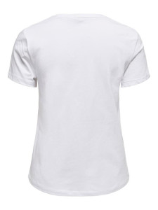 Футболка ONLNEW INDRE S/S T-SHIRT CS NN 15206581-White-Print:CITY OF DREAMS ONLY L Білий 15206581-WHITE-PRINT:CITY