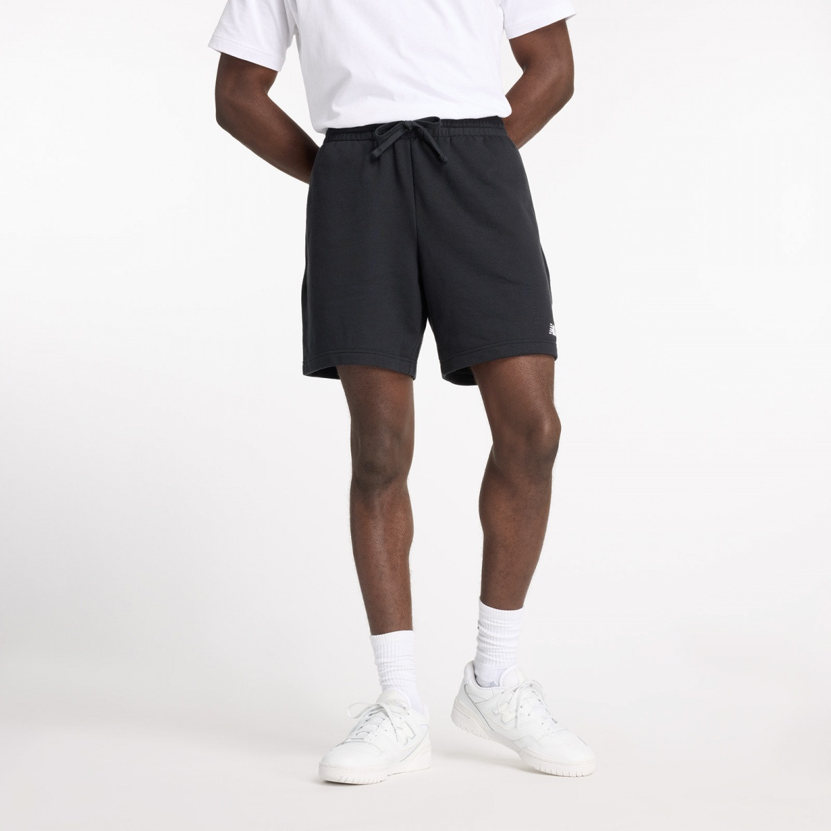 Шорти New Balance NB SMALL LOGO MS41520BK