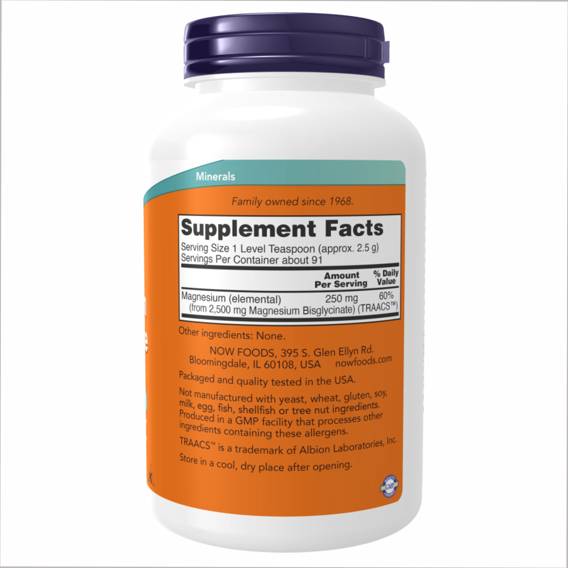 Рідина Magnesium Bisglycinate Powder - 8 oz. 2022-10-0976