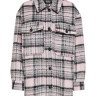 Куртка ONLROSIE CHECK OVERSIZED SHACKET OTW 15235611 Lilac Sachet ONLY L Розовий 15235611LILACSACHET