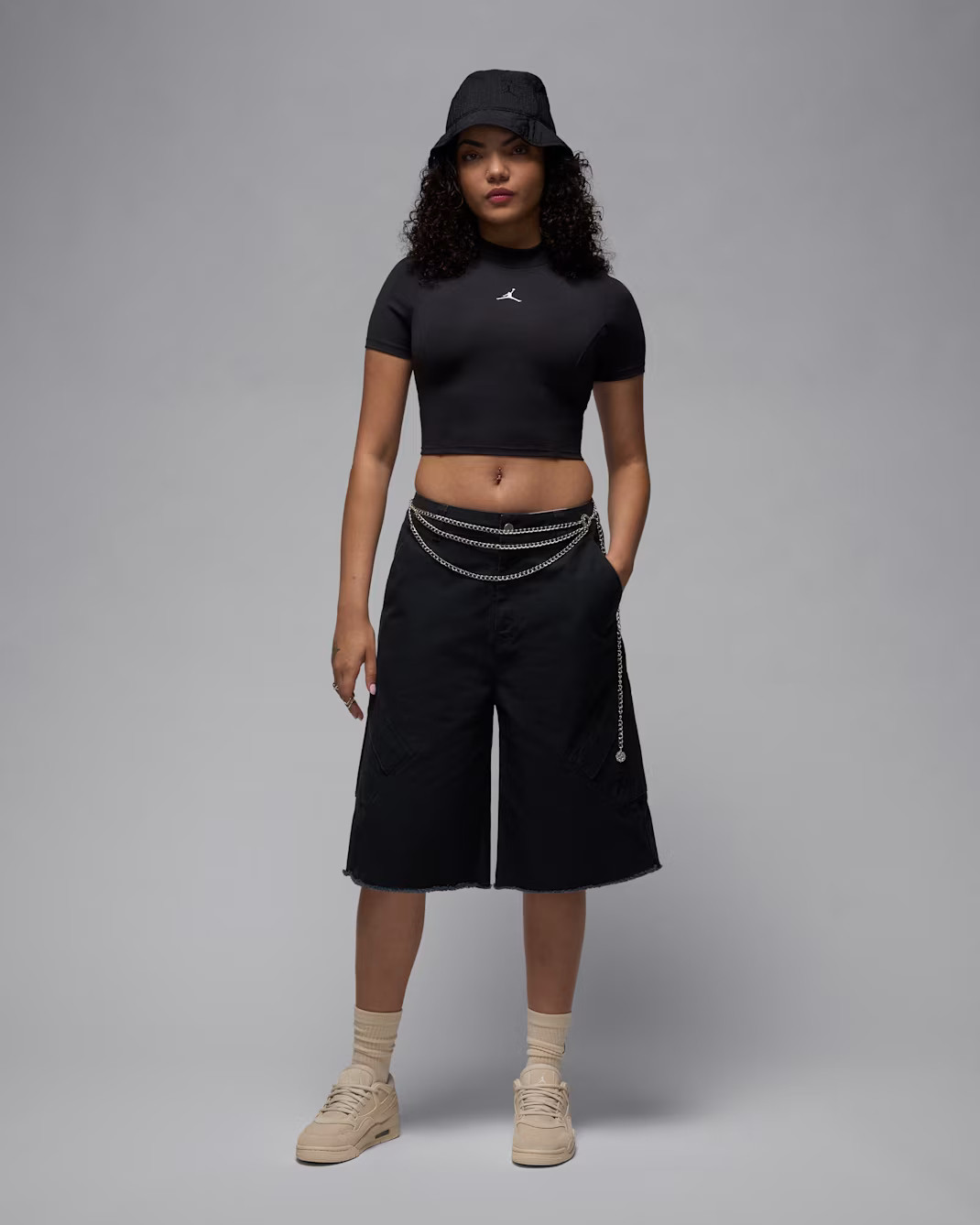 Шорти жіночі Air Jordan Flight Chicago Black HJ0090-010