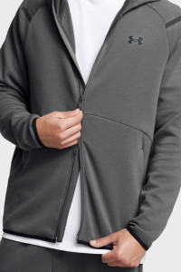 Худі UA Unstoppable Flc FZ HD EU 1389352-025 Under Armour L Сірий 1389352-025