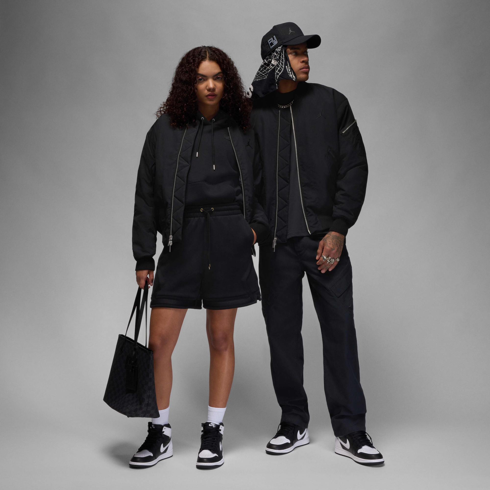 Бомбер чоловічий Air Jordan Renegade Black FV7267-010