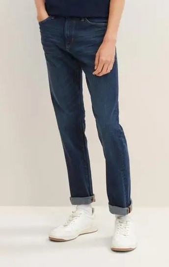 Джинси Marvin straight 1032779-10136 Tom Tailor 28/32 Темно-синій 1032779-10136
