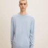 Кофта basic crew neck sweater 1027661-30312 Tom Tailor XXXL Блакитний 1027661-30312