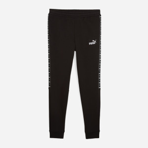 Штани спортивні підліткові ESS TAPE Sweatpants TR 68578201 Puma 128 Чорний 68578201
