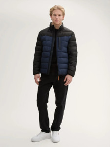 Куртка PUFFER JACKET 1043825-10668 Tom Tailor L Темно-синій 1043825-10668