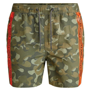 Шорти для плавання JJIBALI JJSWIMSHORTS 12184809 Olive Night Jack&Jones L Хакі 12184809OLIVENIGHT