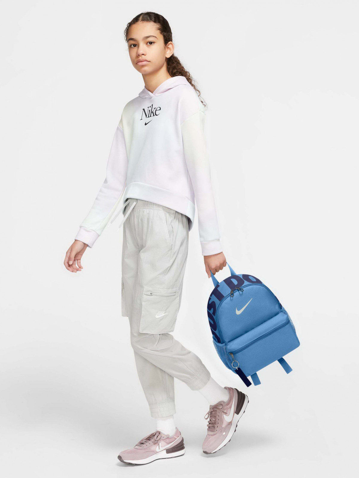 Рюкзак Y NK BRSLA JDI MINI BKPK DR6091-489 Nike MISC Синій DR6091-489