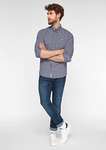 Сорочка 130.10.108.11.120.2102615-56N1 s.Oliver 3XL Синій 130.10.108.11.120.2102615