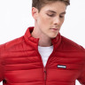 Куртка JJEACE PUFFER COLLAR STS 12189878-Red Dahlia Jack & Jones L Червоний 12189878-RED DAHLIA