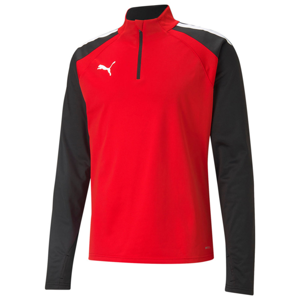 Джемпер PUMA teamLIGA 1/4 Zip Kids 657237-01, Цвет Красный, Размер (Европа) - 128cm 657237-01