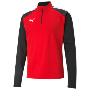 Джемпер PUMA teamLIGA 1/4 Zip Kids 657237-01, Цвет Красный, Размер (Европа) - 128cm 657237-01