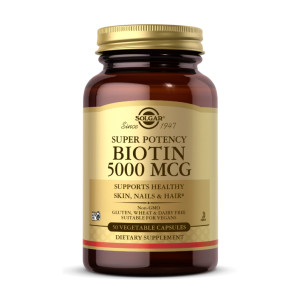 Капсули Solgar Biotin 5000 mcg - 50 vcaps 2023-10-3703