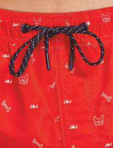 Шорти плавальні JPSTCRETE JJSWIM AKM BULLDOG 12206071-Flame Scarlet Jack&Jones L Червоний 12206071-FLAME SCARLET