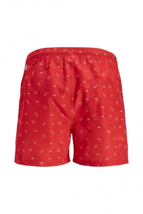 Шорти плавальні JPSTCRETE JJSWIM AKM BULLDOG 12206071-Flame Scarlet Jack&Jones L Червоний 12206071-FLAME SCARLET