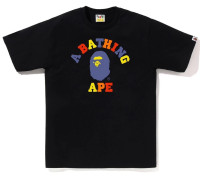 Футболка A BATHNIG APE Men's COLORS COLLEGE TEE 1L30110019