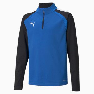 Джемпер PUMA teamLIGA 1/4 Zip Kids 657237-02, Цвет Синий, Размер (Европа) - 140cm 657237-02