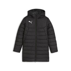 Куртка Puma teamFINAL Bench Jacket Jr. 658741-03, Цвет Чёрный, Размер (Европа) - 140cm 658741-03
