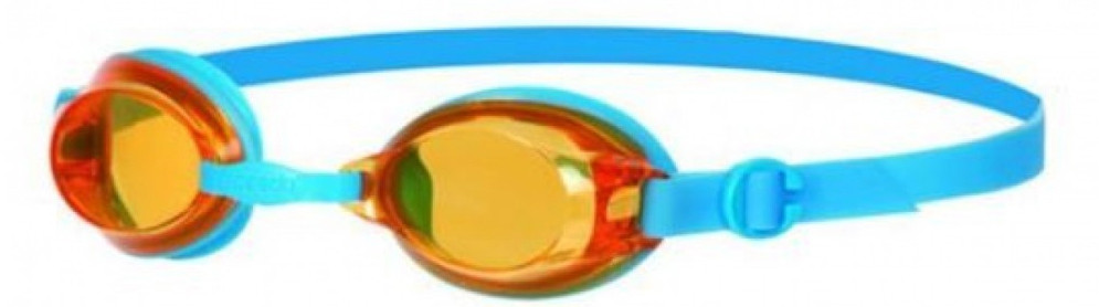 Окуляри для плавання Speedo JET V2 GOG JU блакитний, помаранчевий Діт OSFM 8-09298C103-1