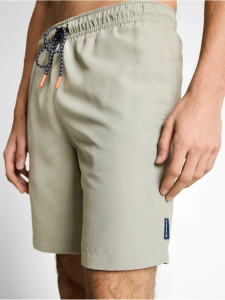 Шорти для плавання swim shorts with drawstring 1050181-10767 Tom Tailor S Хакі 1050181-10767