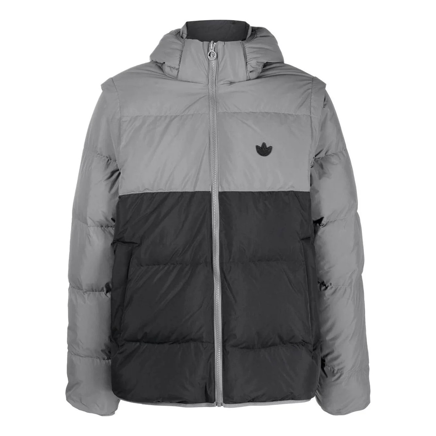 Пуховик Adidas Originals 3 in 1 (сіро-чорний) HL6787