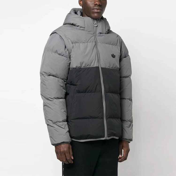 Пуховик Adidas Originals 3 in 1 (сіро-чорний) HL6787