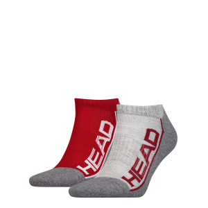 Шкарпетки Head PERFORMANCE SNEAKER 2PPK  UNISEX червоний, сірий Уні 35-38 791018001-070