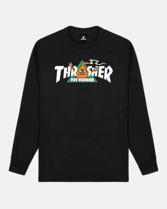 Лонгслів Thrasher THR X TOY MACHINE VORTEX 145588-BLA