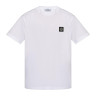 Футболка Stone Island White Crewneck T-shirt 811524113-V0001