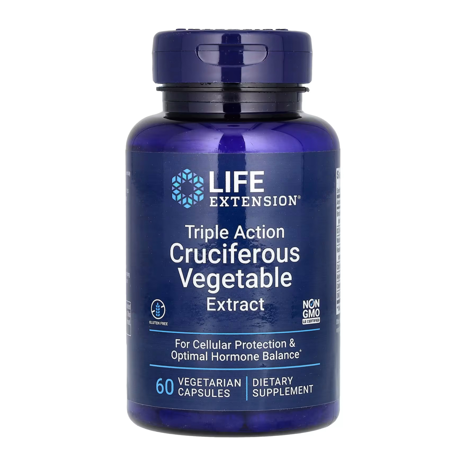 Капсули Triple Action Cruciferous Vegetable Extract - 60 vcaps 2022-10-1889