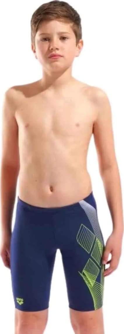 Шорти для плавання для хлопчиків Arena SEA WATER SWIM JAMMER синій, жовтий Діт 152 см 008995-706