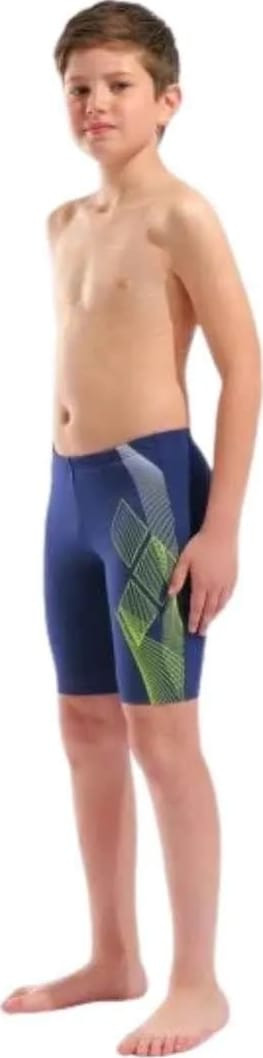Шорти для плавання для хлопчиків Arena SEA WATER SWIM JAMMER синій, жовтий Діт 152 см 008995-706