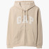 Толстовка чоловіча Gap Logo Zip Hoodie Beige 683050081 L 683050081
