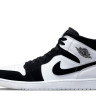 Кросівки AIR JORDAN 1 MID SE WHITE/BLACK DH6933-100