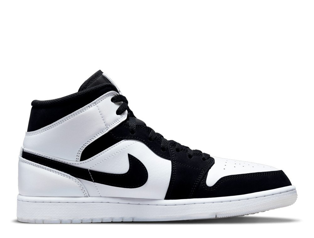 Кросівки AIR JORDAN 1 MID SE WHITE/BLACK DH6933-100