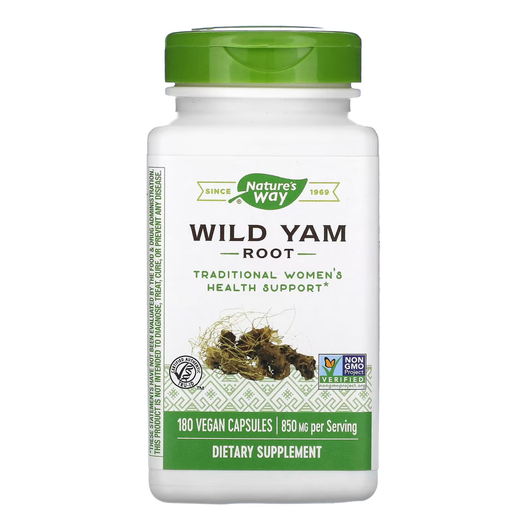 Капсули Wild Yam - 180 vcaps 2022-10-1115