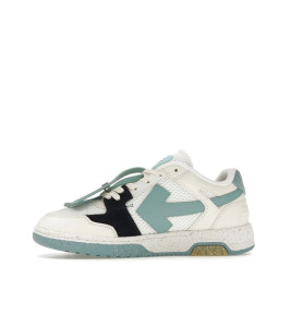 Кросівки Off-White Out Of Office Low Slim White Light Blue OMIA243S23LEA0010349