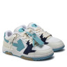 Кросівки Off-White Out Of Office Low Slim White Light Blue OMIA243S23LEA0010349