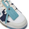 Кросівки Off-White Out Of Office Low Slim White Light Blue OMIA243S23LEA0010349