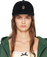 Бейсболка BAPE One Point Corduroy Baseball Cap white 001CPJ801006M