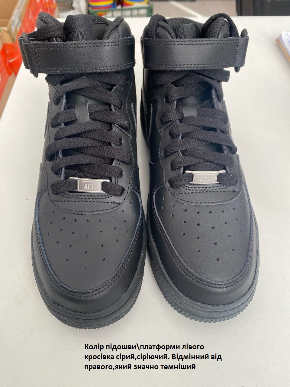 Кросівки Nike AIR FORCE 1 MID (GS) (Клас А) DH2933-001-R1