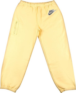 Штани Supreme x Nike Cargo Sweatpant SS21P5-PALE-YELLOW